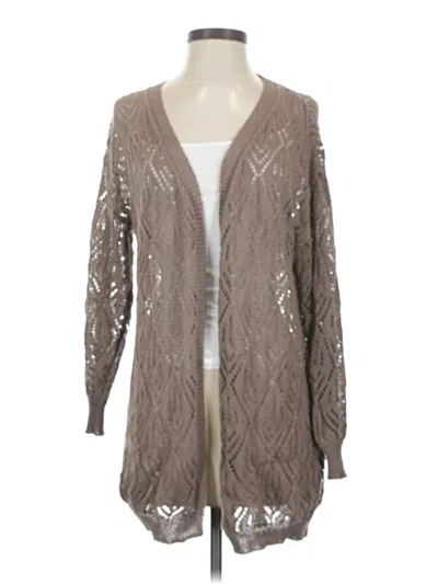 Pre-owned Shein Cardigan Sweater In Gray