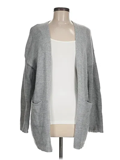 Pre-owned Shein Cardigan Sweater In Gray