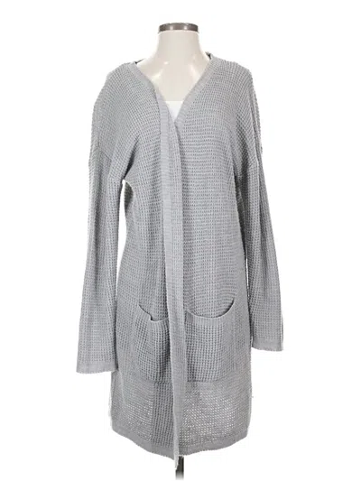 Pre-owned Shein Cardigan Sweater In Gray