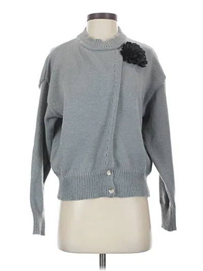 Pre-owned Shein Cardigan Sweater In Gray