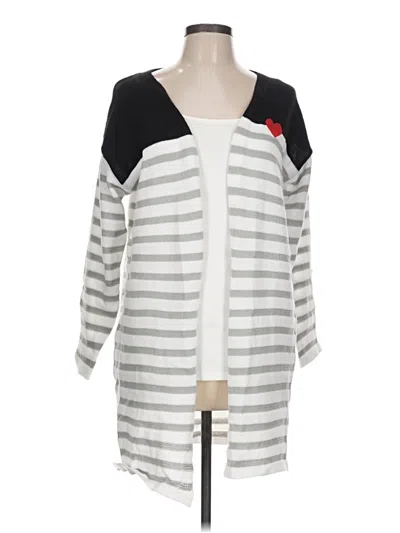 Pre-owned Shein Cardigan Sweater In Gray