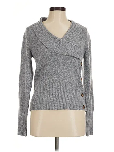 Pre-owned Shein Cardigan Sweater In Gray