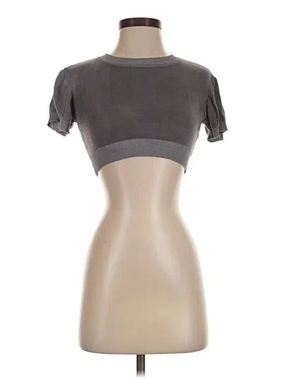 Pre-owned Shein Cardigan Sweater In Gray