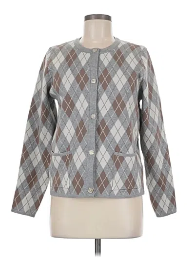 Pre-owned Shein Cardigan Sweater In Gray