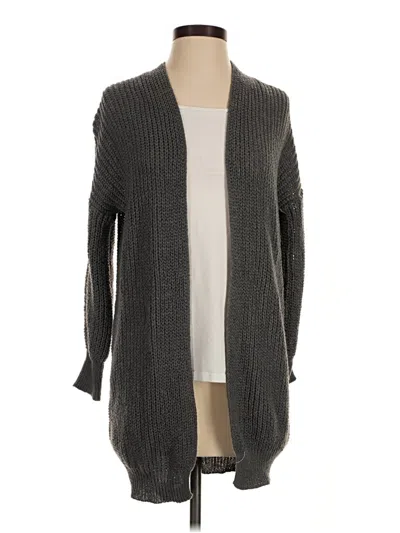 Pre-owned Shein Cardigan Sweater In Gray