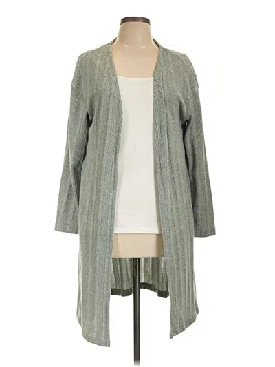 Pre-owned Shein Cardigan Sweater In Gray