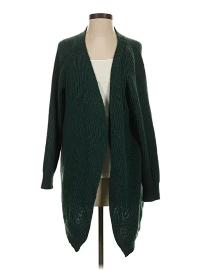 Pre-owned Shein Cardigan Sweater In Green