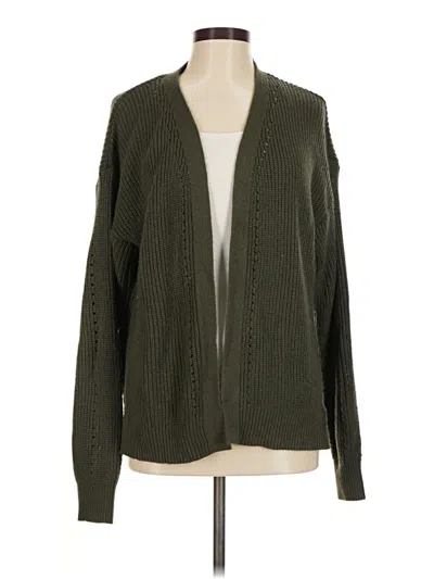 Pre-owned Shein Cardigan Sweater In Green