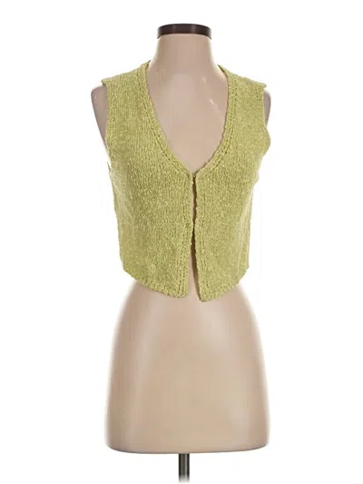 Pre-owned Shein Cardigan Sweater In Green