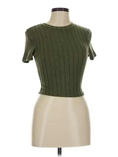 Pre-owned Shein Cardigan Sweater In Green