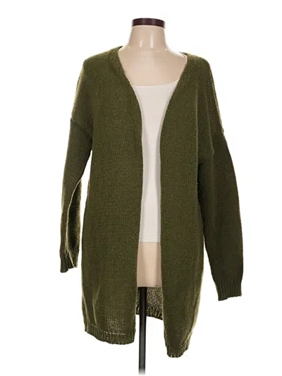 Pre-owned Shein Cardigan Sweater In Green