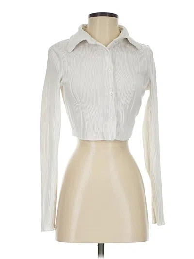 Pre-owned Shein Cardigan Sweater In Ivory
