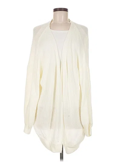 Pre-owned Shein Cardigan Sweater In Ivory