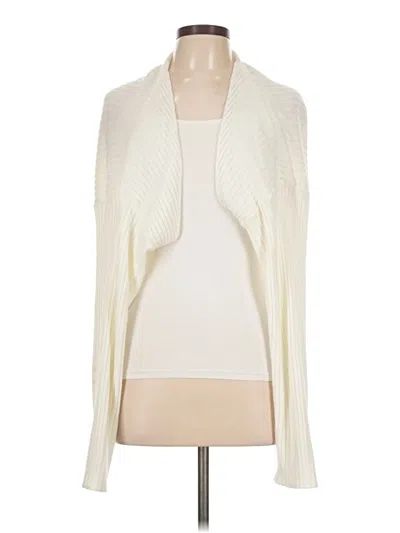 Pre-owned Shein Cardigan Sweater In Ivory