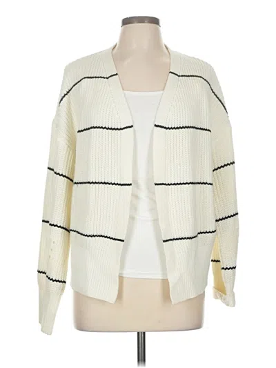 Pre-owned Shein Cardigan Sweater In Ivory