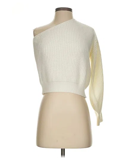 Pre-owned Shein Cardigan Sweater In Ivory