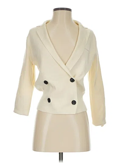 Pre-owned Shein Cardigan Sweater In Ivory