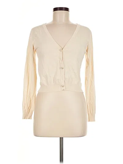 Pre-owned Shein Cardigan Sweater In Ivory