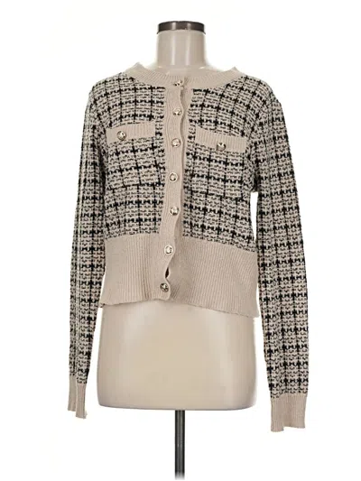 Pre-owned Shein Cardigan Sweater In Ivory