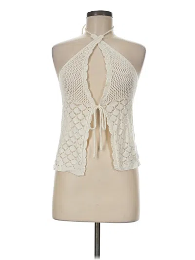 Pre-owned Shein Cardigan Sweater In Ivory
