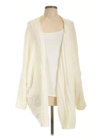 Pre-owned Shein Cardigan Sweater In Ivory