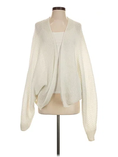Pre-owned Shein Cardigan Sweater In Ivory