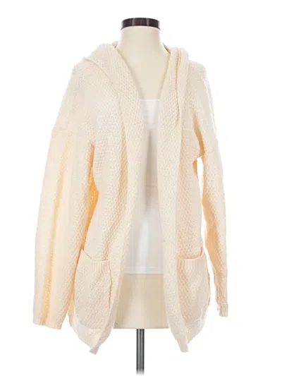 Pre-owned Shein Cardigan Sweater In Ivory