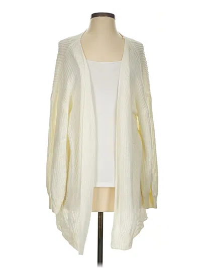 Pre-owned Shein Cardigan Sweater In Ivory