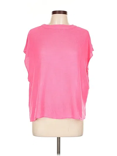 Pre-owned Shein Cardigan Sweater In Pink