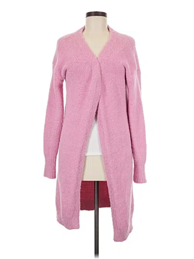 Pre-owned Shein Cardigan Sweater In Pink
