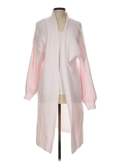Pre-owned Shein Cardigan Sweater In Pink