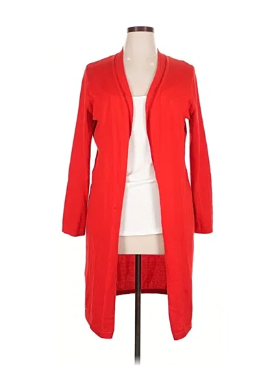 Pre-owned Shein Cardigan Sweater In Red