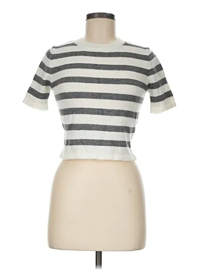 Pre-owned Shein Cardigan Sweater In Silver