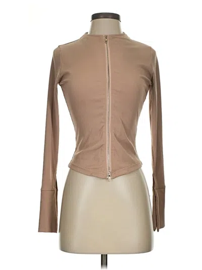 Pre-owned Shein Cardigan Sweater In Tan