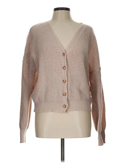 Pre-owned Shein Cardigan Sweater In Tan