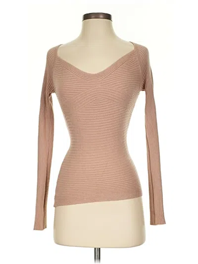 Pre-owned Shein Cardigan Sweater In Tan