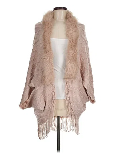 Pre-owned Shein Cardigan Sweater In Tan