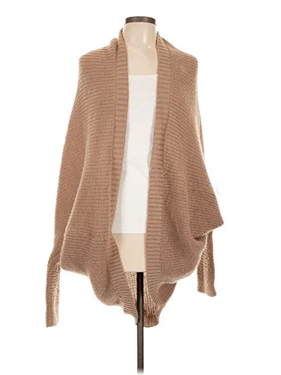 Pre-owned Shein Cardigan Sweater In Tan