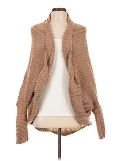 Pre-owned Shein Cardigan Sweater In Tan