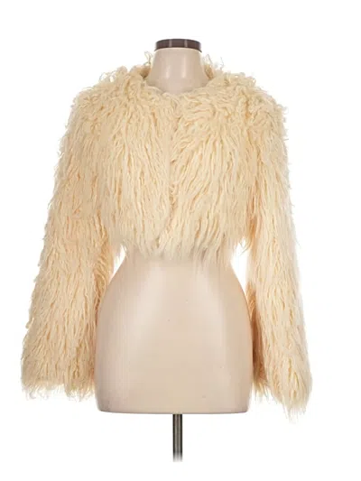 Pre-owned Shein Cardigan Sweater In White
