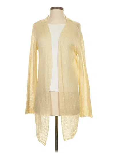 Pre-owned Shein Cardigan Sweater In Yellow
