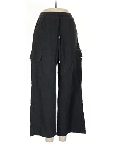 Pre-owned Shein Cargo Pants In Black