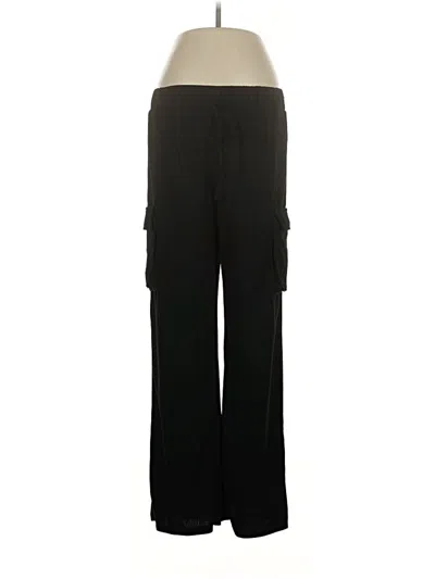 Pre-owned Shein Cargo Pants In Black