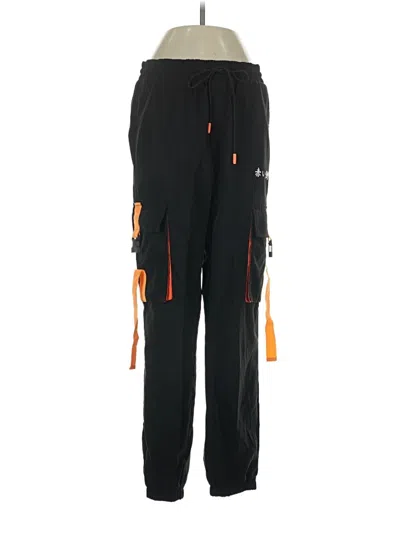 Pre-owned Shein Cargo Pants In Black