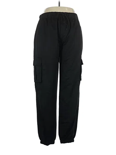Pre-owned Shein Cargo Pants In Black