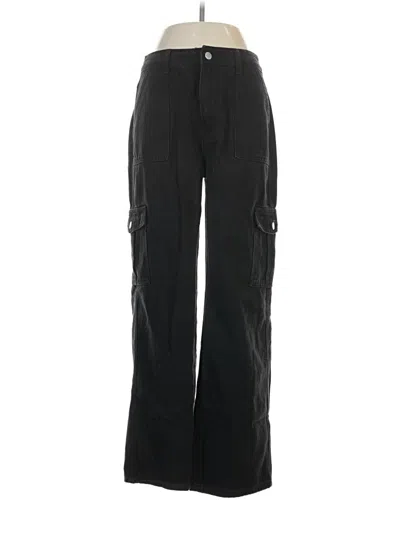 Pre-owned Shein Cargo Pants In Black