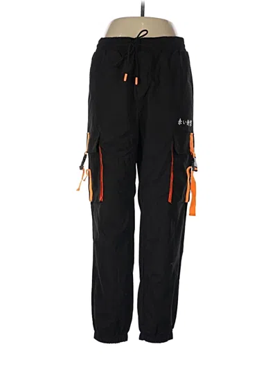Pre-owned Shein Cargo Pants In Black