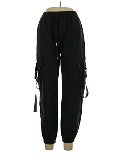 Pre-owned Shein Cargo Pants In Black