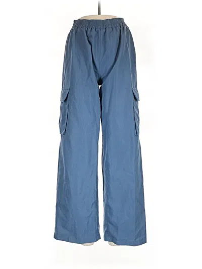 Pre-owned Shein Cargo Pants In Blue