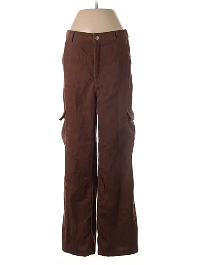 Pre-owned Shein Cargo Pants In Brown